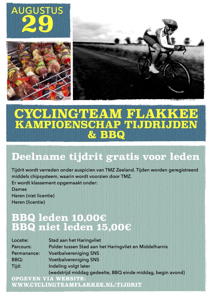 Deelname tijdrit Cyclingteam Flakkee